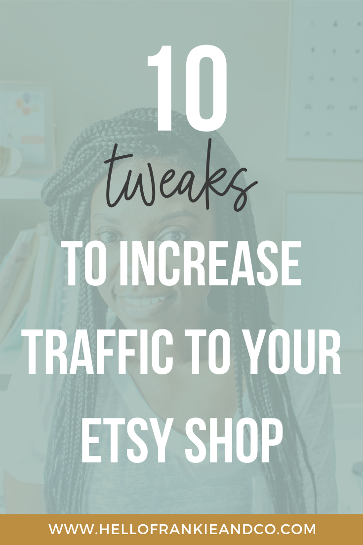 Are you an Etsy seller looking to increase traffic to your shop? I've put together the best strategies to increase your Etsy shop traffic and sales. Check it out.